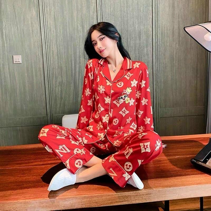 PYJAMA HOẠ TIẾT EO VÌ THẦN TÀI CAO CẤP