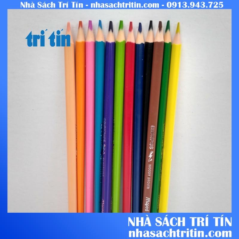 Chì Màu Maped Gỗ 12- 24 Màu