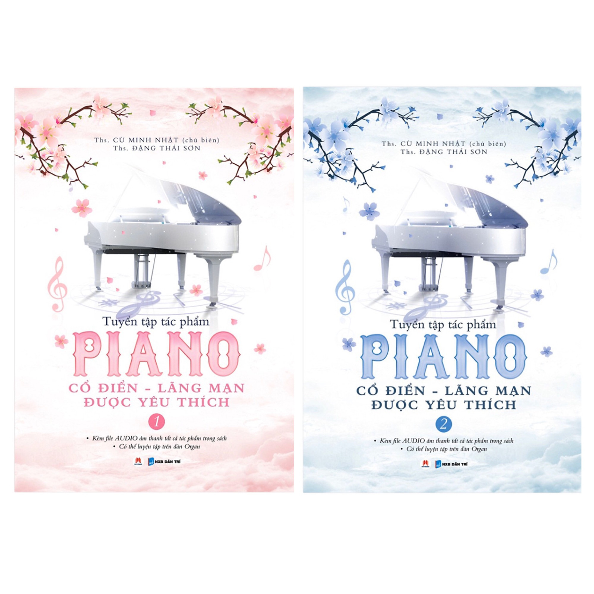 Combo 2 cuốn Tuyển Tập Piano Cổ Điển - Lãng Mạn Được Yêu Thích