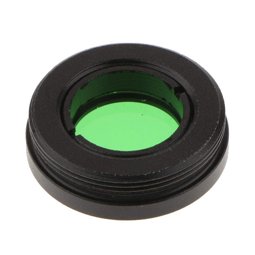 0.965" Convert to 1.25" Telescope Eyepiece Adapter + Lunar Planet Filter #58