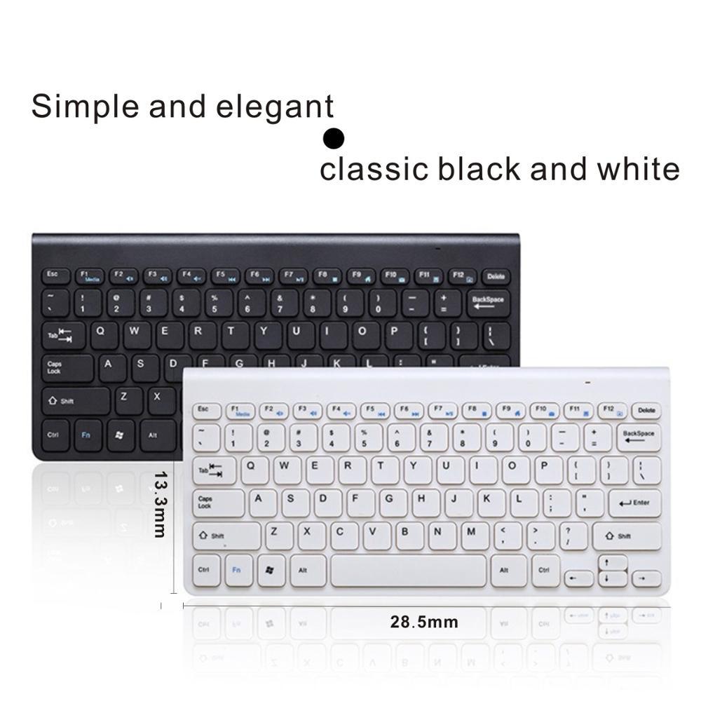 Bàn Phím Không Dây 2.4G Và Chuột Protable Mini Bàn Phím Chuột Combo Dành Cho Máy Tính Bảng Và Laptop Mac Máy Tính Để Bàn Máy Tính Thông Minh tivi PS4