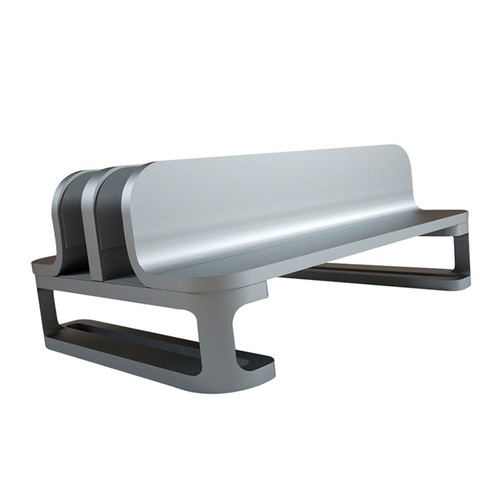 Adjustable Bracket Accessories,2 Slots Modern Compact Holder Organizer, Vertical Laptop Stand PC Cooling Base Notebook Holder for Home Desks Office