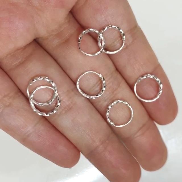 Khuyên vòng xoắn mini