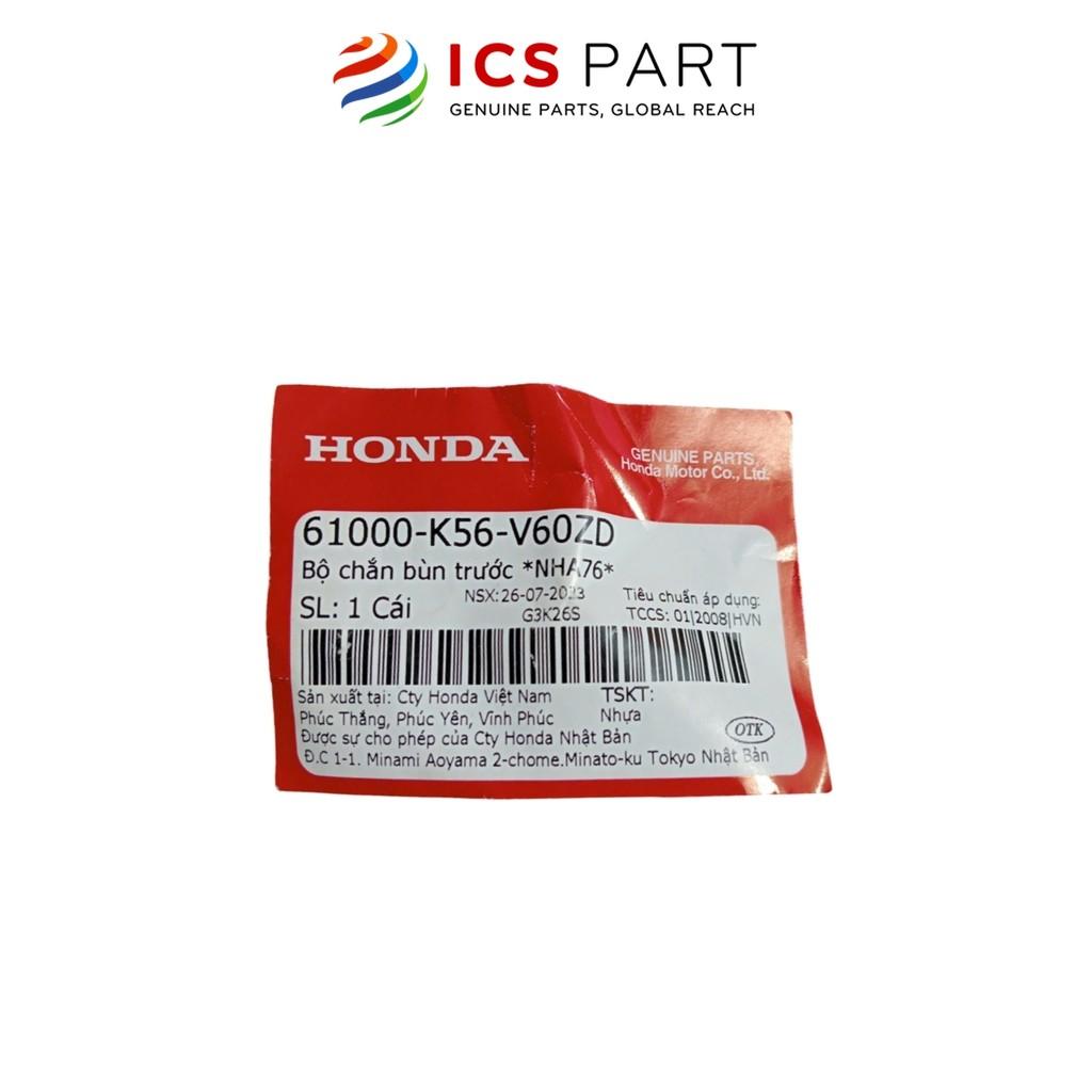Dè Chắn Bùn Trước Nha76 HONDA Winner X 2019 Màu Đen Mờ (61000K56V60ZD)