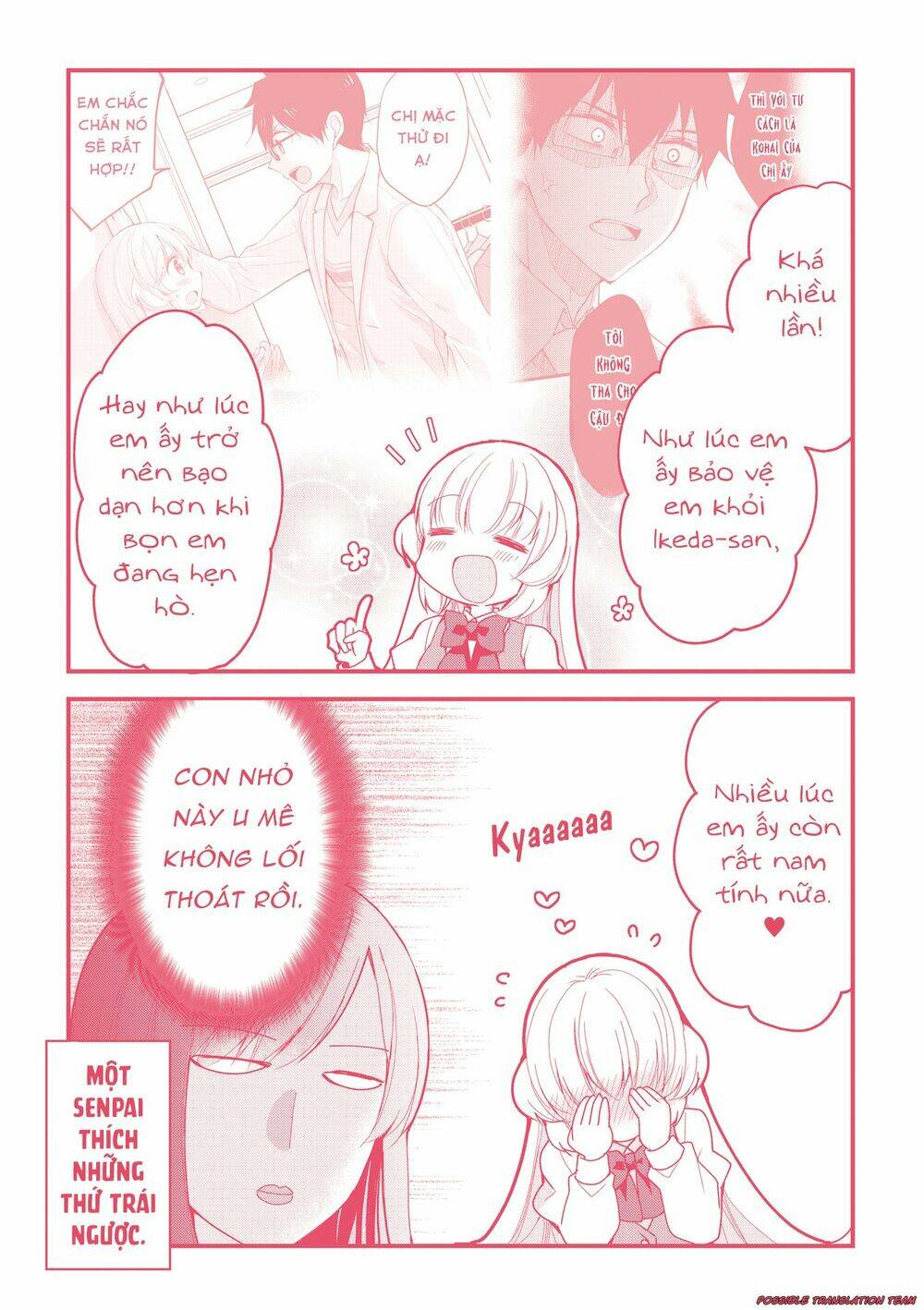 senpai kiêm bạn gái nhỏ nhắn của tôi rất dễ thương chapter 10 18