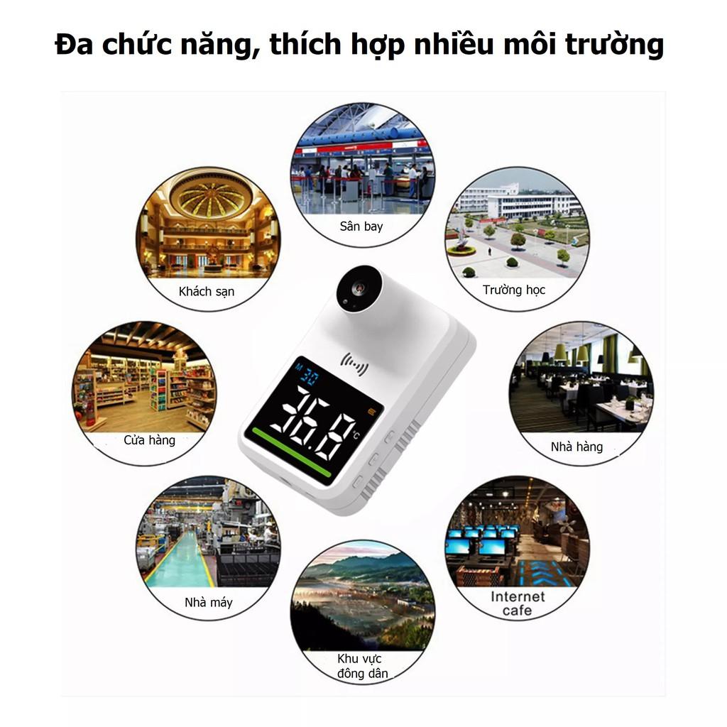 Thiết bị đo thân nhiệt hồng ngoại từ xa, tránh tiếp xúc _ K3 Pro phiên bản small mới nhất 2021