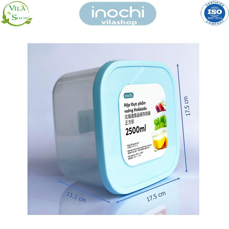 Hộp Đựng Thực Phẩm, Hộp Nhựa Bảo Quản Đồ Tươi Inochi HÌNH VUÔNG
