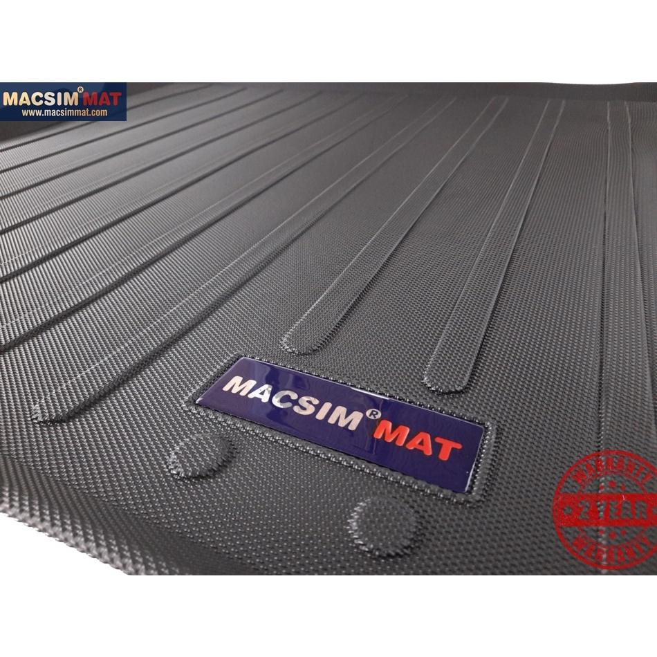 Thảm lót cốp xe ô tô Mercedes G500 2013-2017 nhãn hiệu Macsim chất liệu TPV cao cấp màu đen