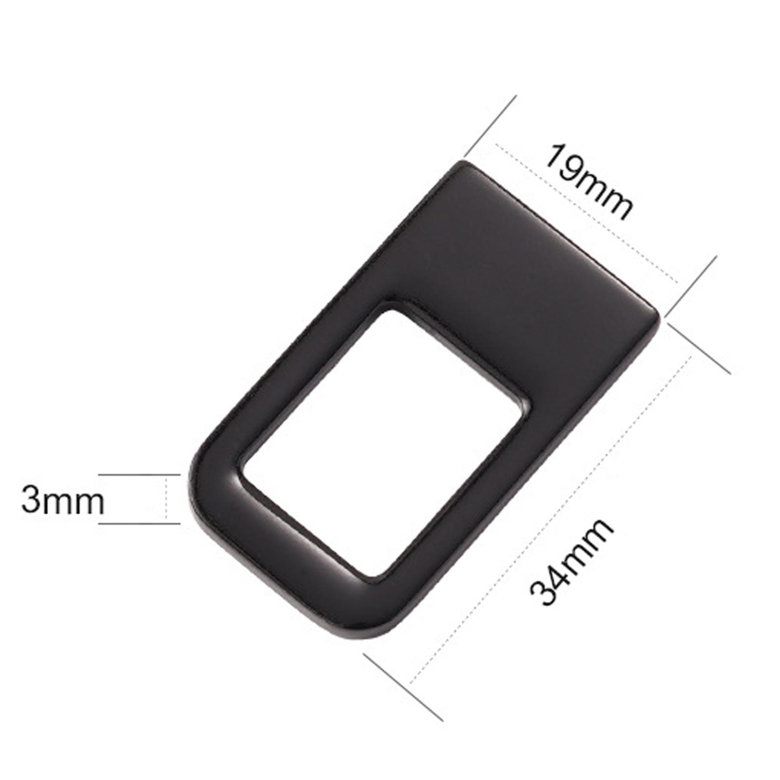 Car Safety Seat Belt Buckle Clip Metal Insert Card for Byd Atto 3