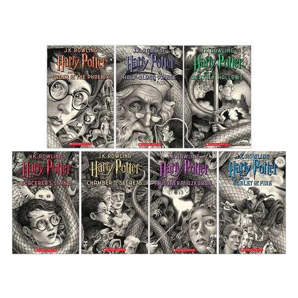 Harry Potter Books 1 - 7 Special Edition Boxed Set (English Book)