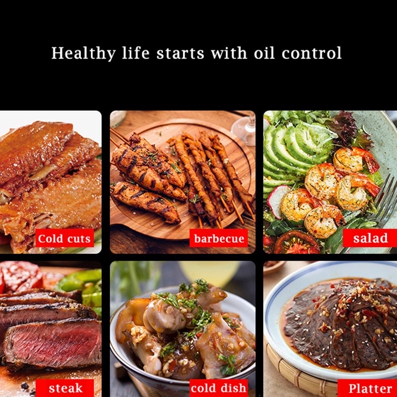 Bình xịt dầu ăn ,thủy tinh phun sương giúp gia vị thấm nhanh và đều hơn vô cùng tiện lợi cho nhà bếp