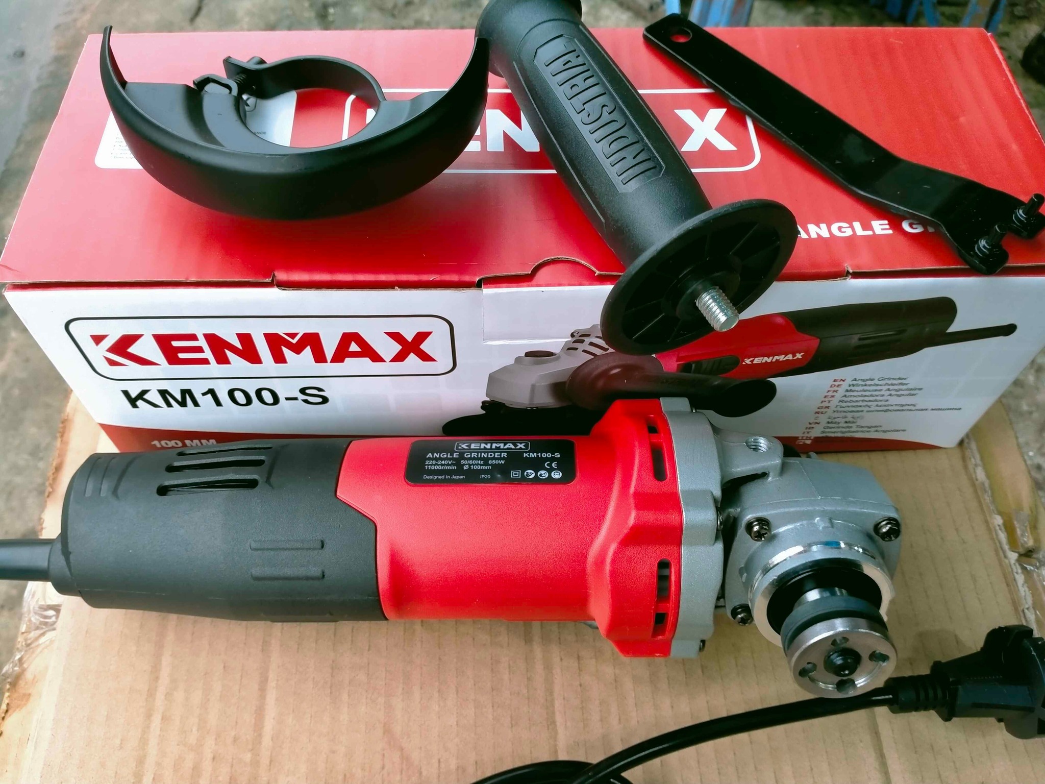 Máy mài 100mm 780W kenmax KM100s- Hàng chính hãng