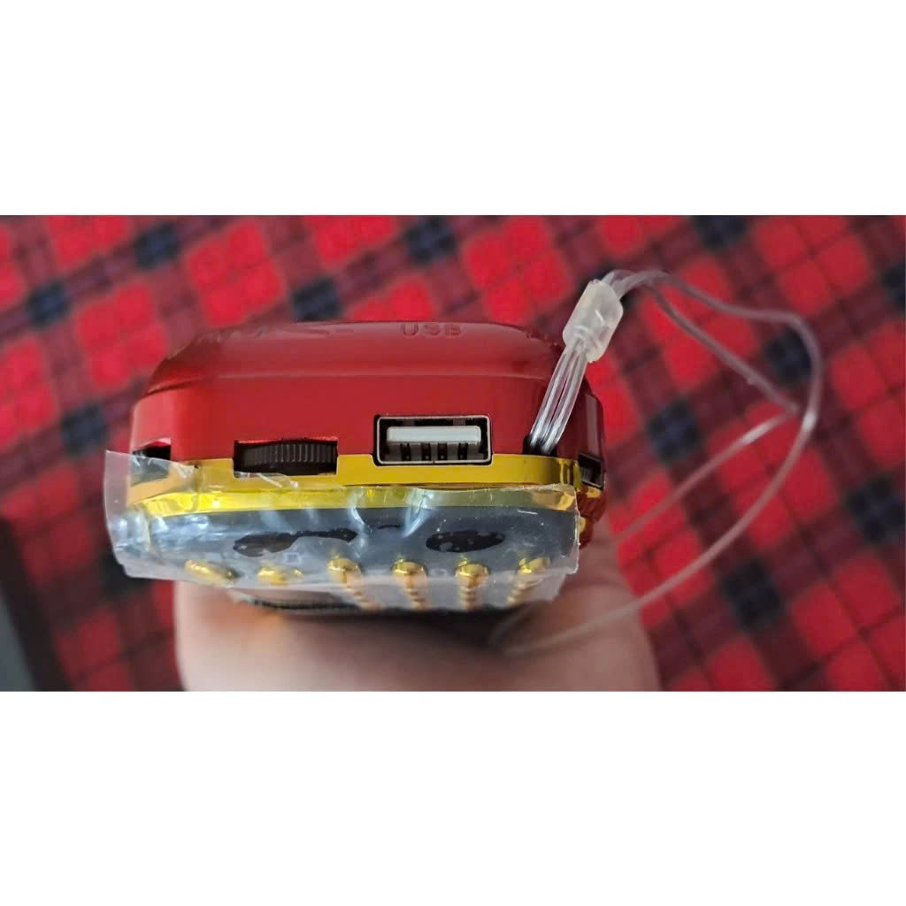 Loa Nghe nhạc USB, thẻ nhớ Craven 853 3pin (màu ngẫu nhiên) - hàng nhập khẩu