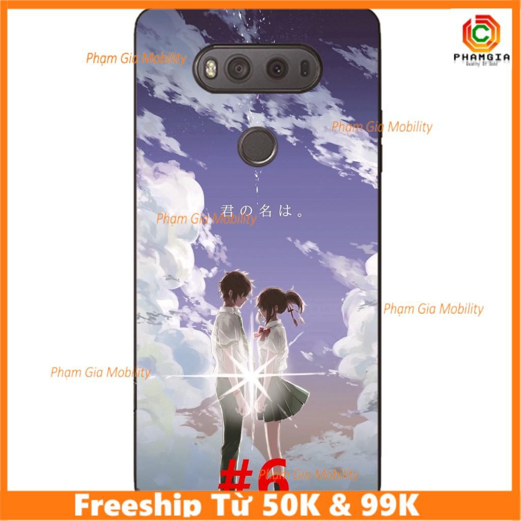 Ốp lưng điện thoại bằng TPU mềm hình hoạt hình Anime dành cho LG V40 V30 V20 V10