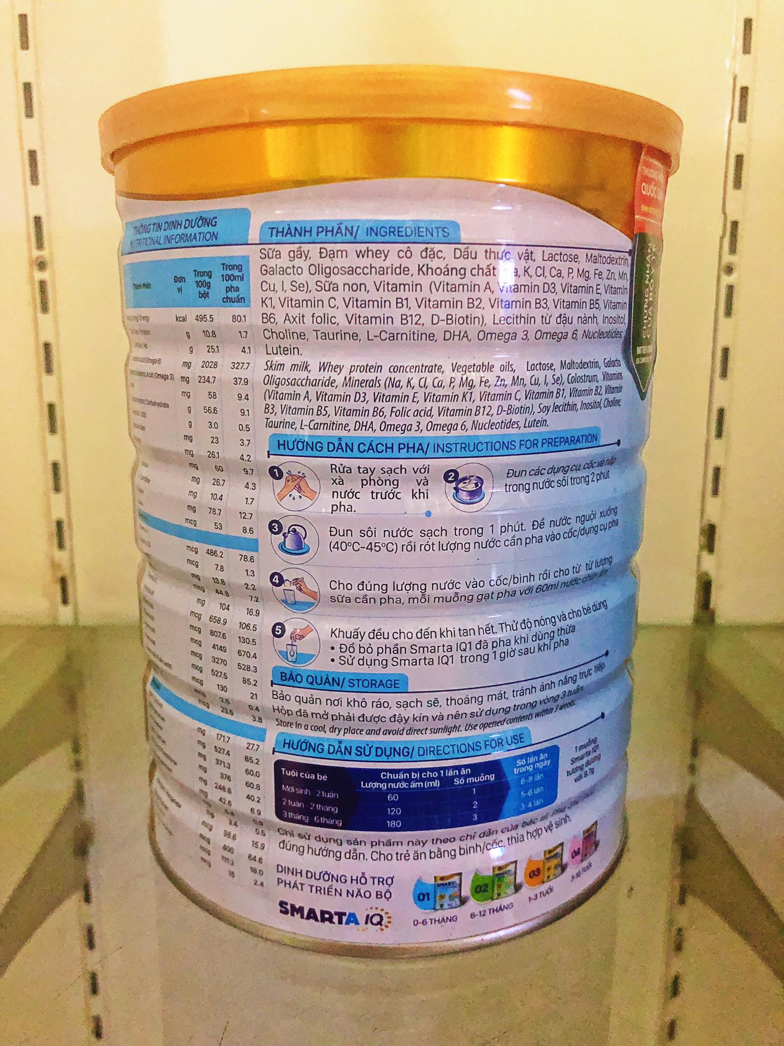 Bộ 2 lon sữa CARE 100 PEDIA 2+ lon 800g - Dinh dưỡng cho trẻ biếng ăn, thấp còi, Tiêu hoá khoẻ, Bé tăng cân