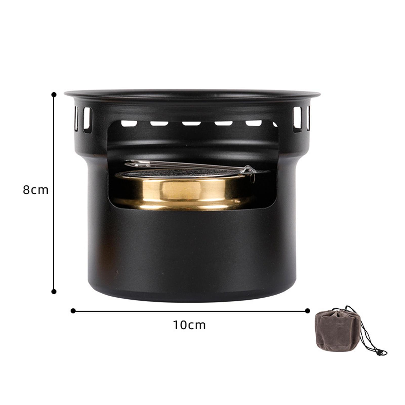 Mini Camping Burner Windproof Lightweight Pocket Backpacking for Picnic Camping