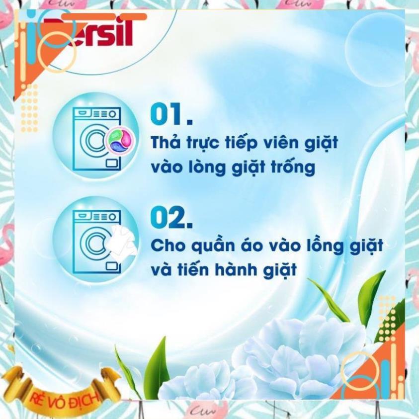 Viên giặt xả kháng khuẩn PERSIL 4in1 Nội địa ĐỨC