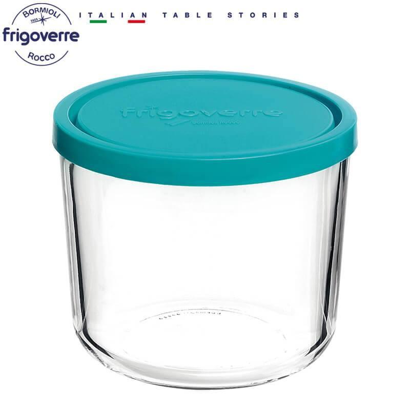 Hộp thuỷ tinh tròn cao Bormioli Rocco Frigoverre 350ml &700ml chuyên dùng trong ngăn đông tủ lạnh