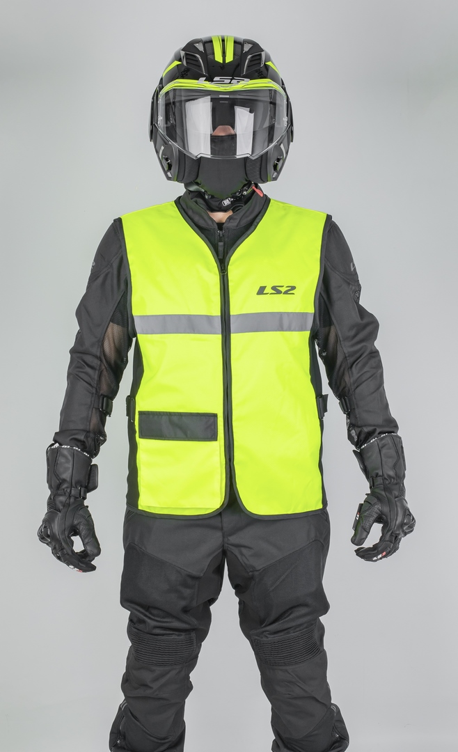 Áo Khoác Phản Quang LS2 Vest Man - SPID