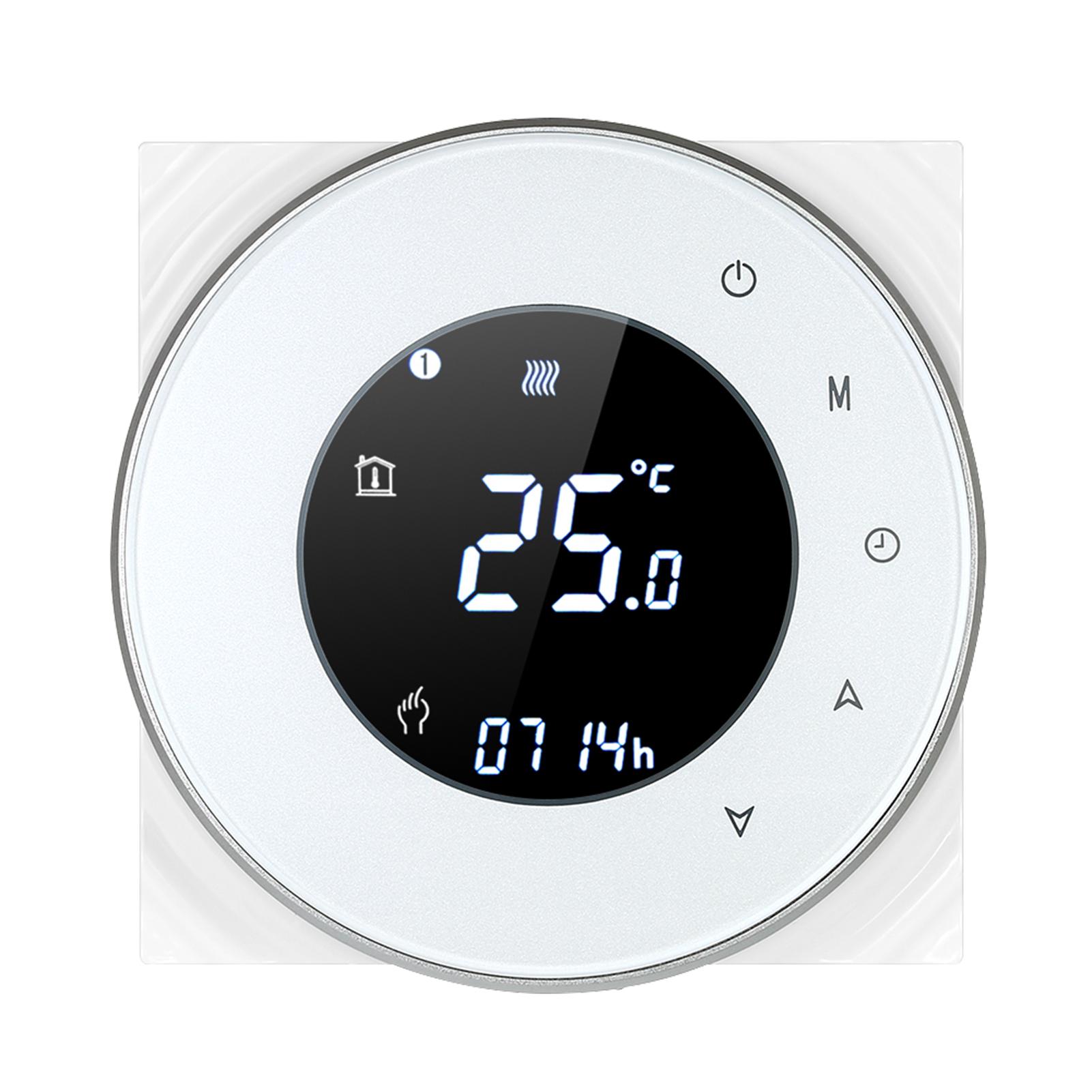 95-240V Wi-Fi Smart Thermostat Programmable Electric Heating Thermostat Temperature Controller Voice APP Control