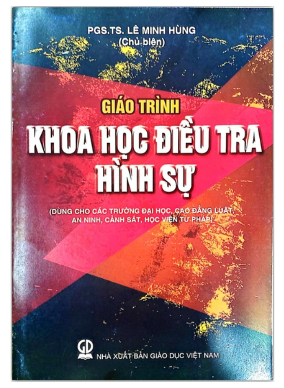 Sách - Giáo Trình Khoa Học Điều Tra Hình Sự