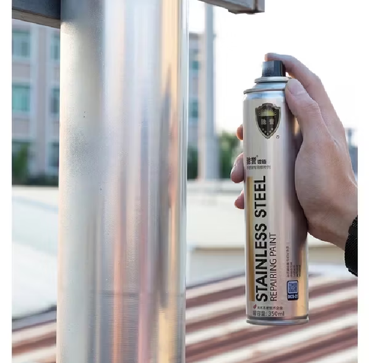 Chai sơn xịt mạ màu inox mạ crôm