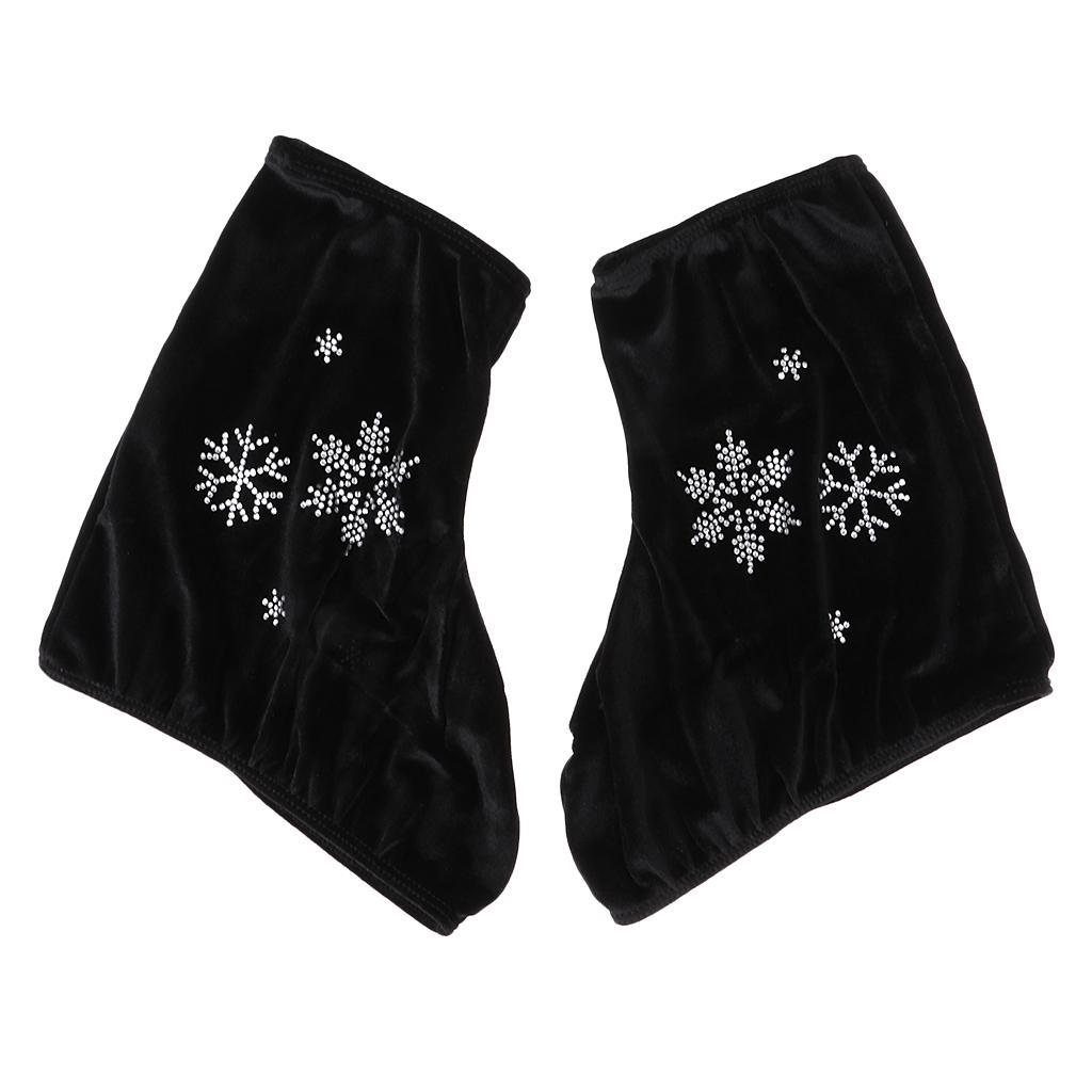 Ice Skate Boot Covers  for Figure Skating Velvet