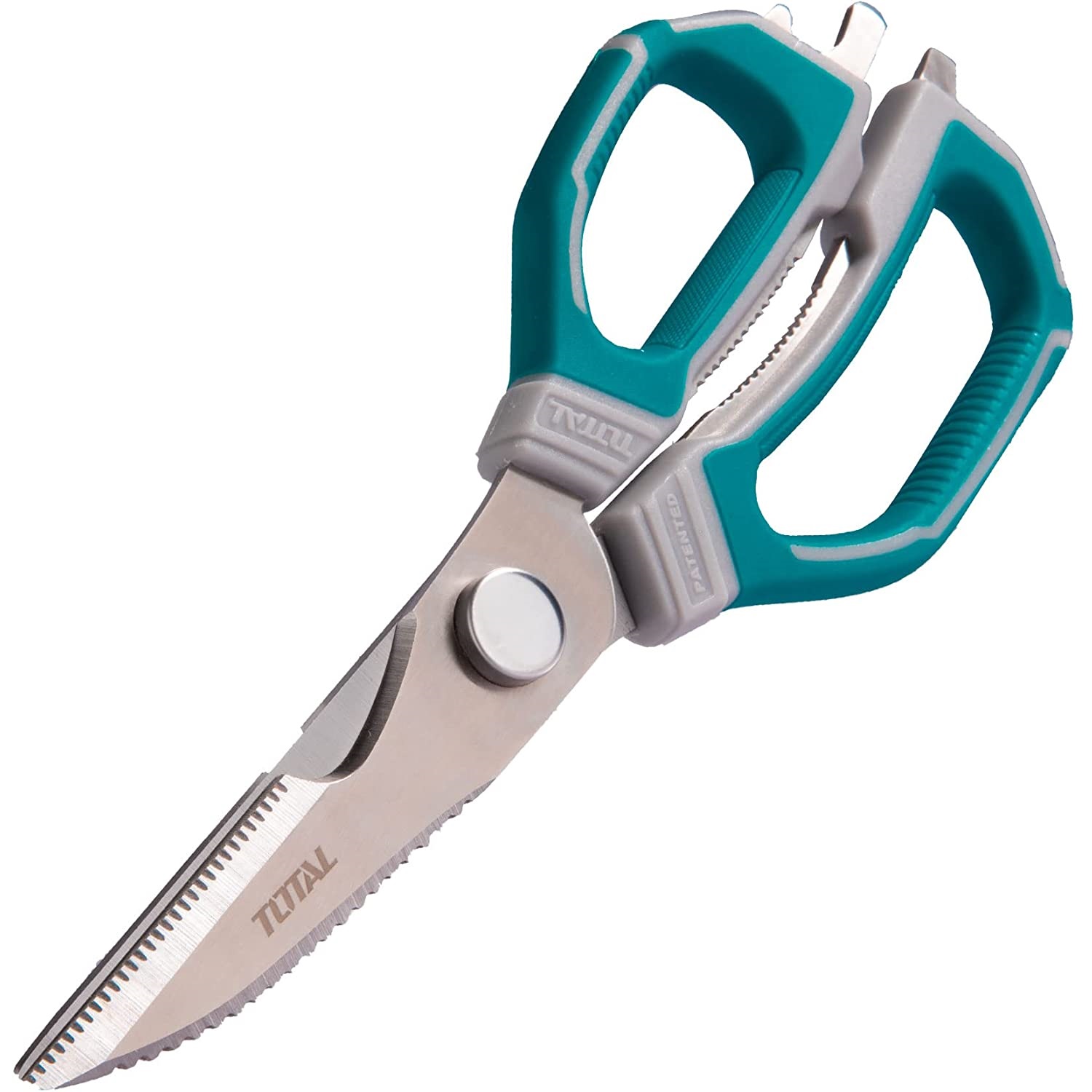 Kéo nhà bếp đa dụng cầm tay 225mm TOTAL THSCRS822251 - Nhiều công dụng, tháo rời được, chất liệu thép chuyên dụng, không gỉ, tay cầm nhựa chắc chắn