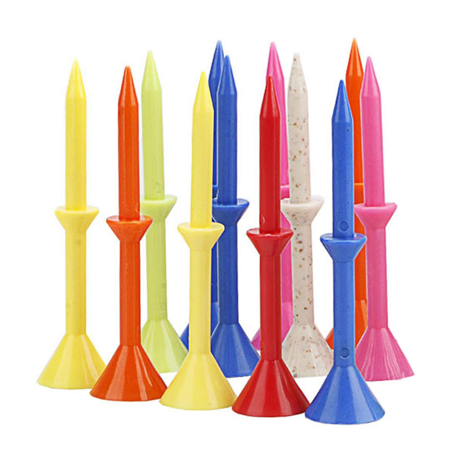 Professional  Wedge Golf Tee 12x Range Practice Driving Flexible