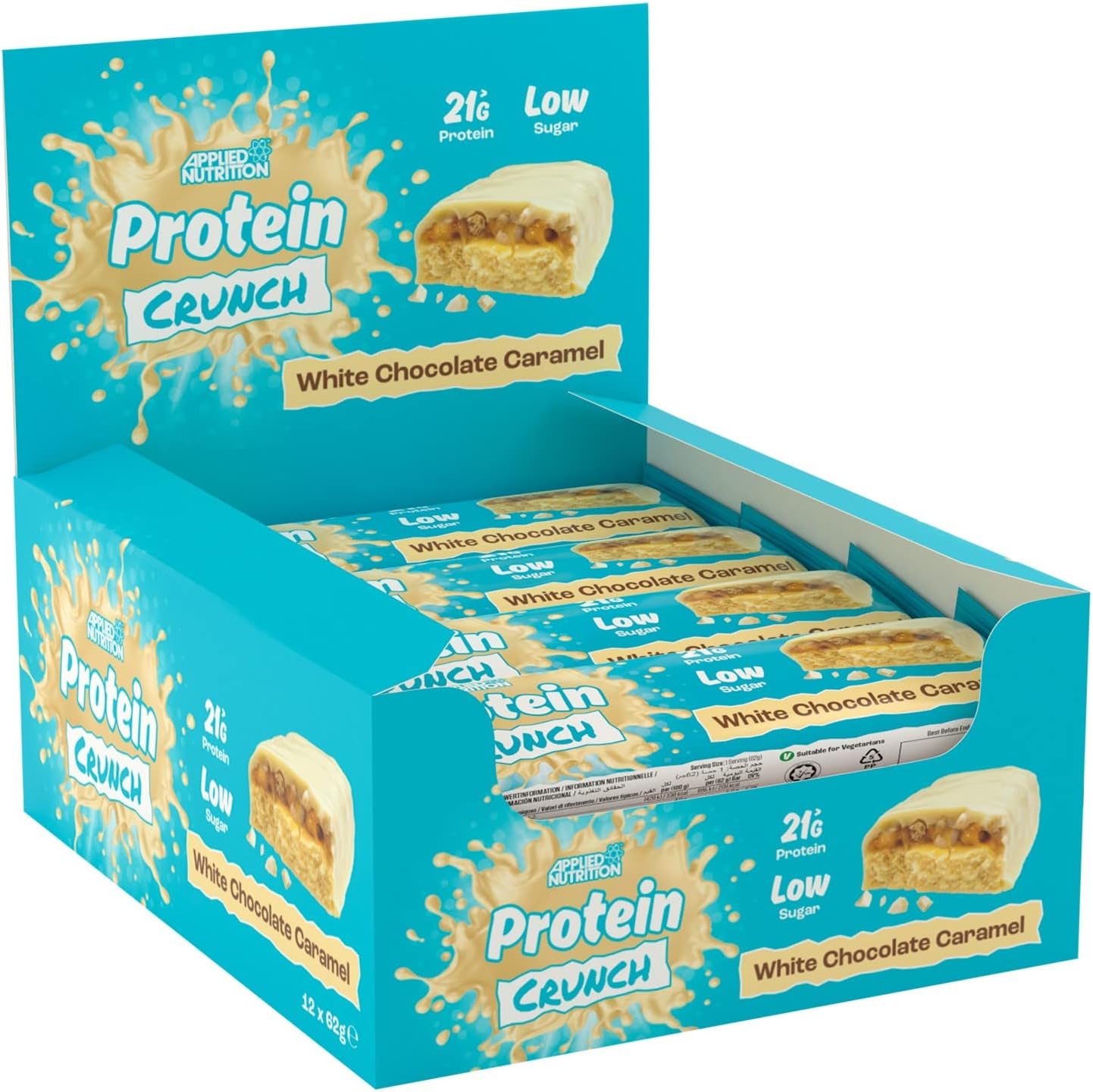 Thanh Protein Crunch Bar 62G Applied Nutrition - Bữa Ăn Dinh Dưỡng Thông Minh Bổ Sung Protein