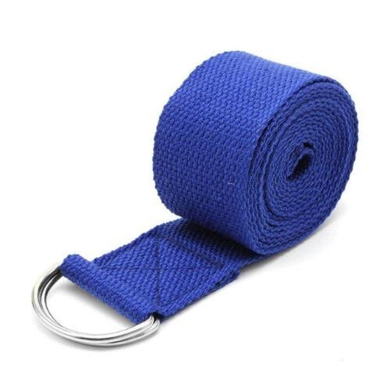 New Adjustable Sport Stretch Strap D-Ring Belts Gym Waist Leg Fitness Yoga Belt