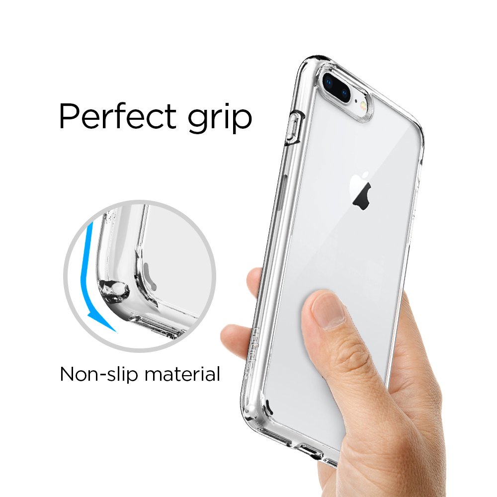 Ốp lưng silicon chống sốc cho iPhone 7 Plus / iPhone 8 Plus hiệu Likgus Crashproof - Hàng nhập khẩu