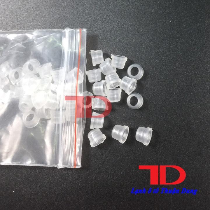 Combo 2 Đầu nhựa bịch đầu ti dây sạc ga, ron ty nạp ga