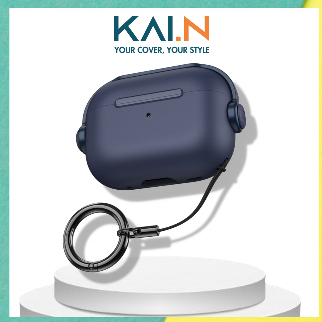 Ốp Case Kai.n Mp3 Dành Cho Airpods Pro 2 Airpods 3 - Hàng Chính Hãng - Airpods 3 - Blue - Blue