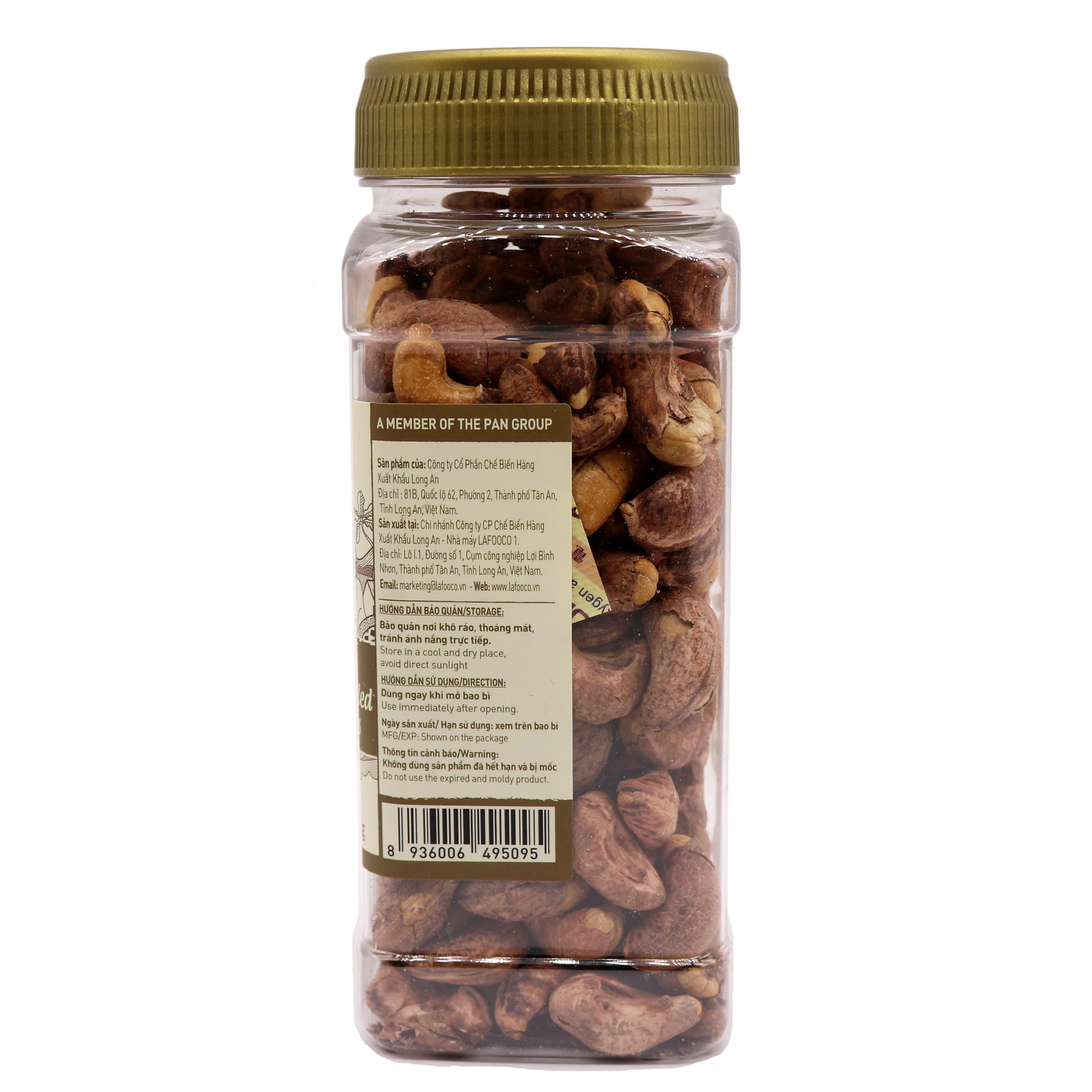 Hình ảnh Hạt Điều Vỏ Lụa 240g LAFOOCO Dried unpeel cashew nuts