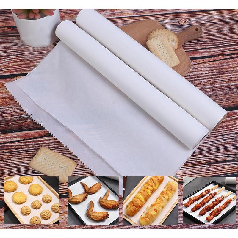 Giấy nến Eufood 30cm x 5m, Giấy nướng bánh không thấm dầu - Dụng cụ làm bánh