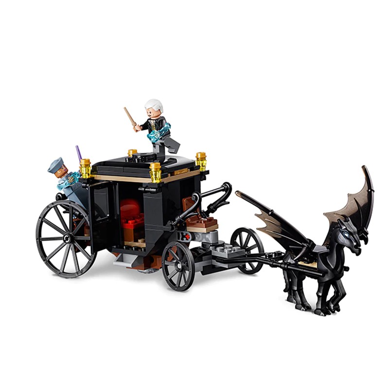 Bộ Xếp Hình Harry Potter Cỗ Xe Huyền Bí Của Grindelwald BELA 11008