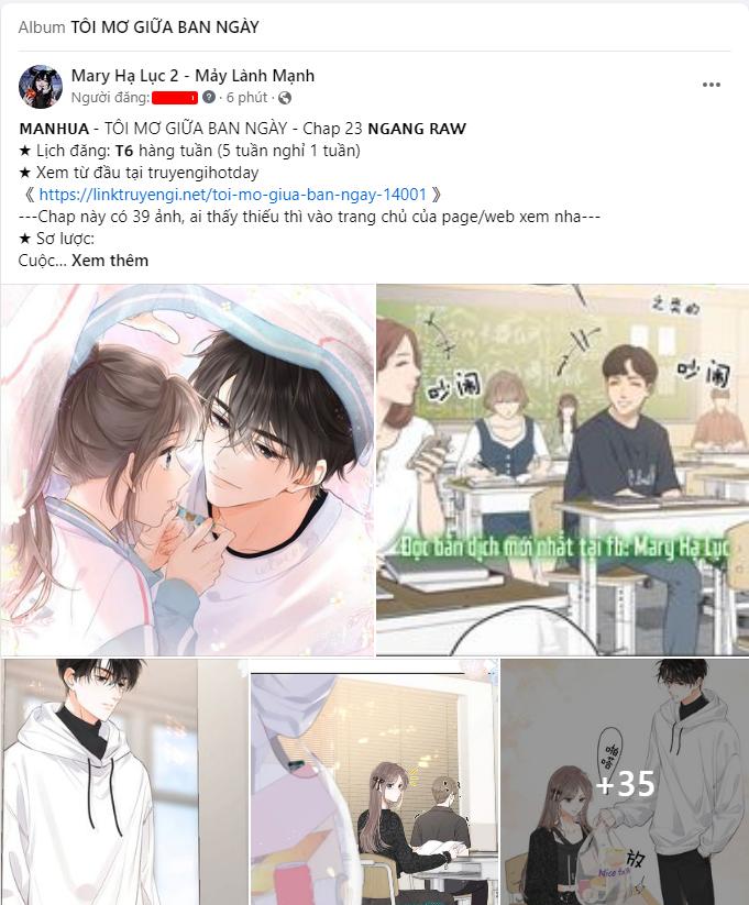 Tôi Mơ Giữa Ban Ngày chapter 25.1 - Trang 20
