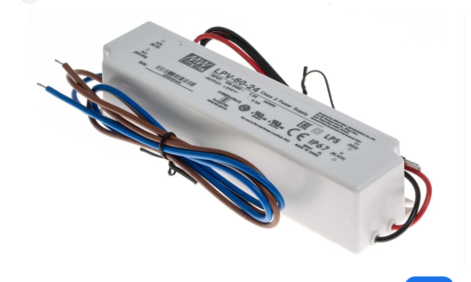 Nguồn Meanwell LPV-60-24 Hàng nhập khẩu