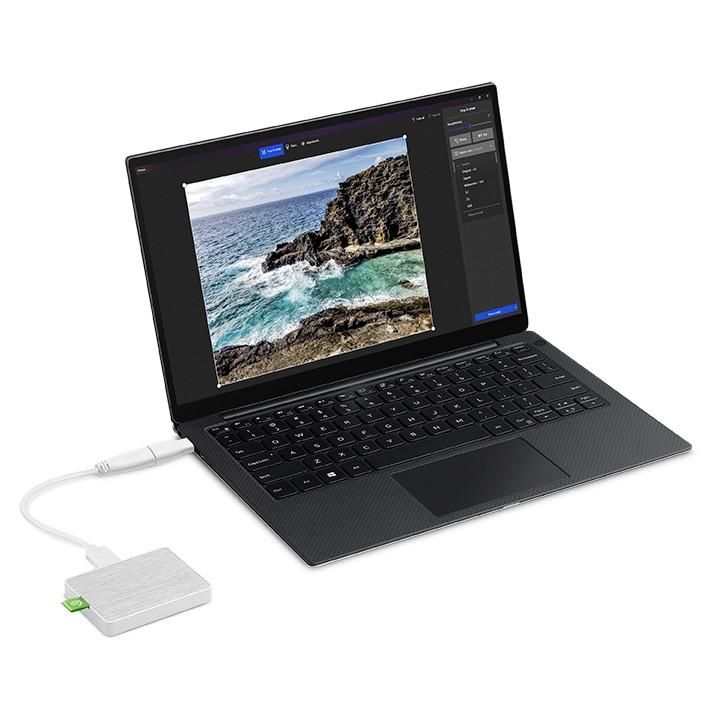 Ổ Cứng Di Động SSD Seagate Ultra Touch 1TB_USB-C/3.0_Hàng chính hãng