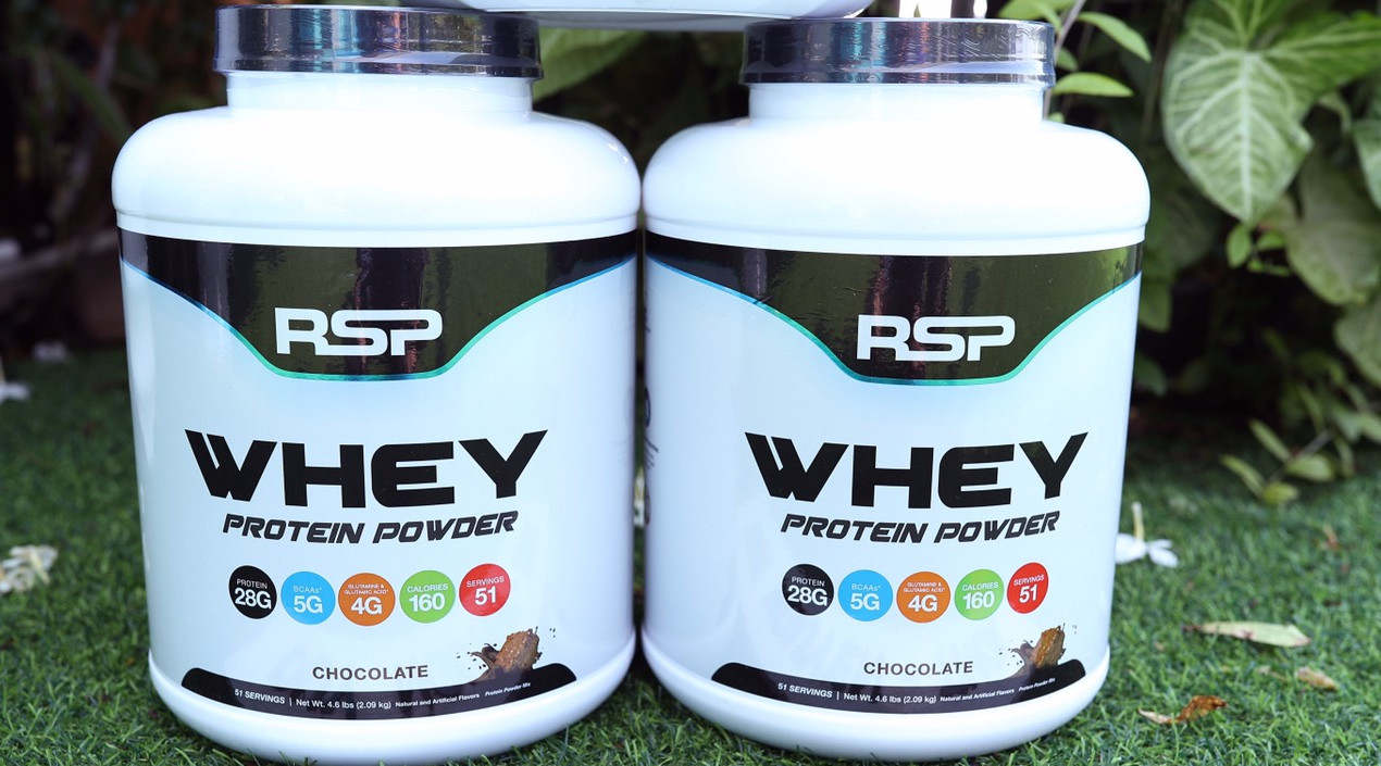 Sữa tăng cơ, hỗ trợ giảm mỡ Whey RSP Protein (2,09 kg/hộp) 51 lần dùng - Tặng kèm bình lắc ngẫu nhiên - Hàng chính hãng