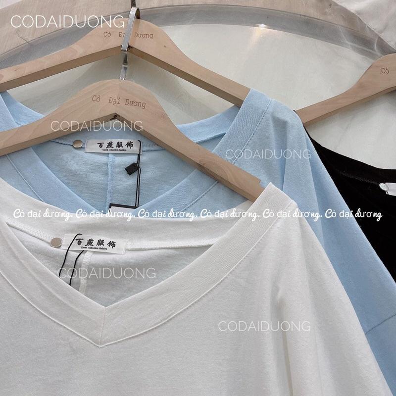 áo pull cổ tim - Trắng,freesize dưới 65kg