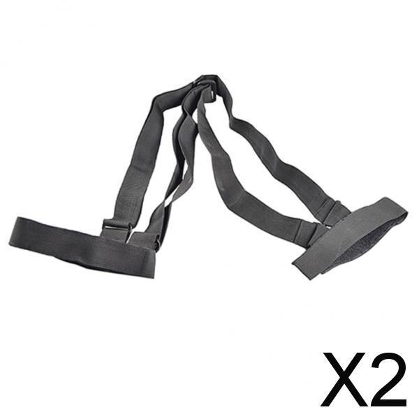 2xUniversal Skateboard Shoulder Carrier Longboard Backpack Belt for Snowboard