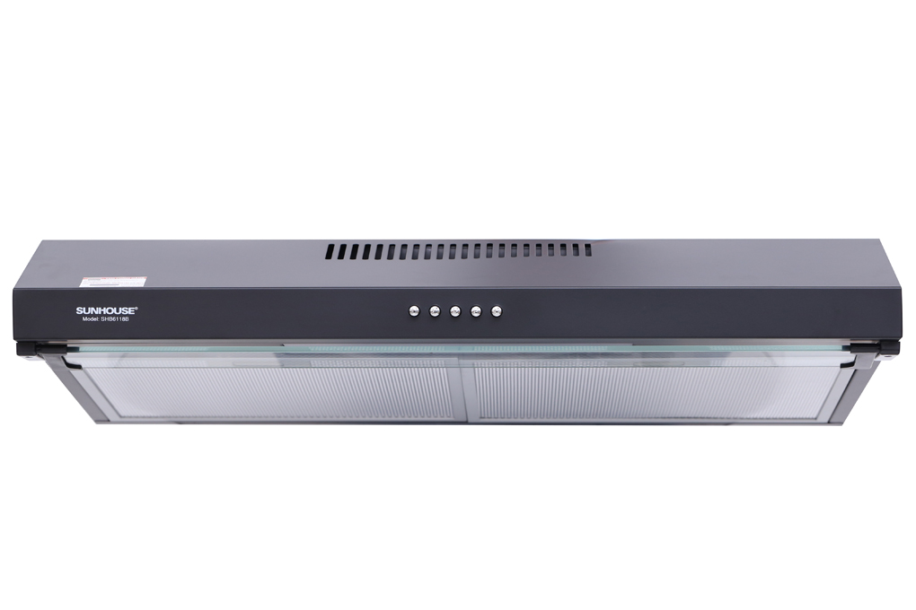 Máy hút mùi vỏ sơn Sunhouse SHB6118B - Hàng chính hãng