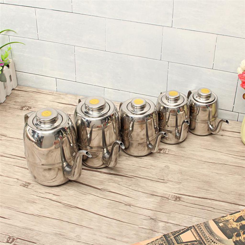 Stainless Steel Olive Oil Vinegar Can Drizzler Cruet Bottle Oil Dispenser