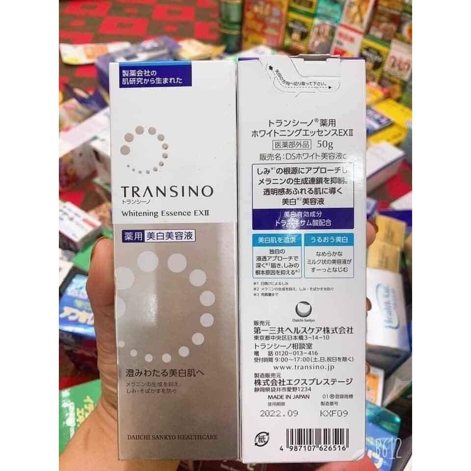 Tinh Chất Trị Nám Transino Whitening Essence EX II 50g