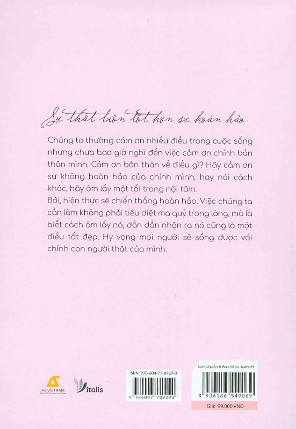Cảm Ơn Bản Thân Không Hoàn Mỹ