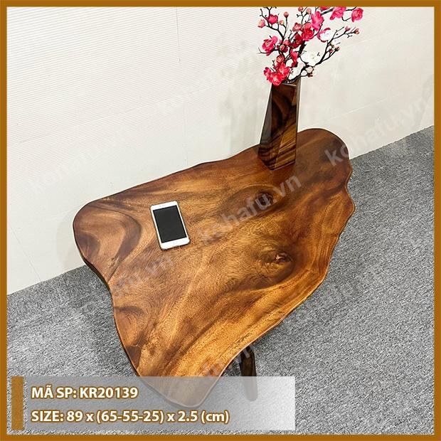 BÀN SOFA ME TÂY TỰ NHIÊN NGUYÊN TẤM ĐỘC ĐÁO - KR20138-139