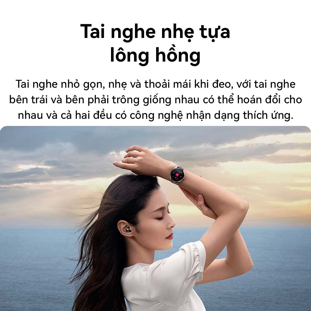 Đồng Hồ Thông Minh HUAWEI WATCH Buds |Tai Nghe và Đồng Hồ 2 trong 1 | Chống Ồn Cuộc Gọi AI | Theo Dõi Sức Khỏe Chuyên Nghiệp | Hàng Chính Hãng