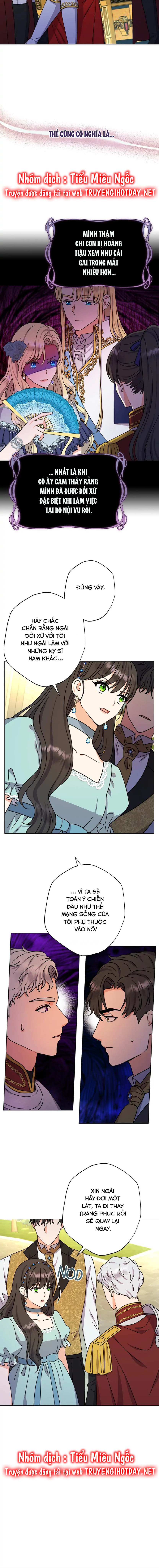từ hầu gái tôi đã trở thành hoàng hậu chapter 34.2 5